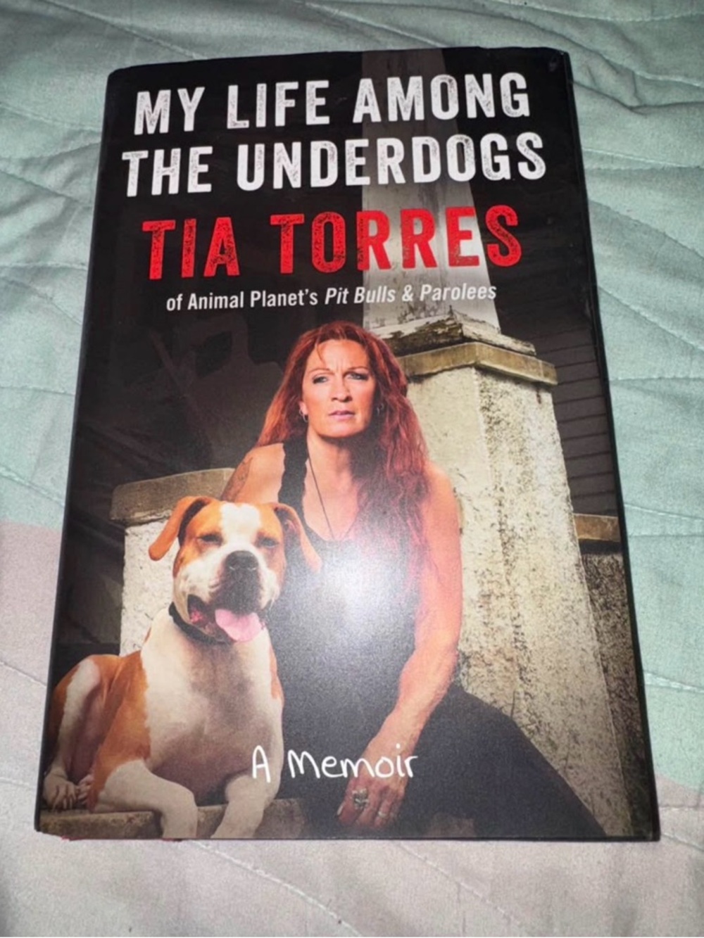 My Life Among the Underdogs by Tia Torres - Black & Red Cover Memoir